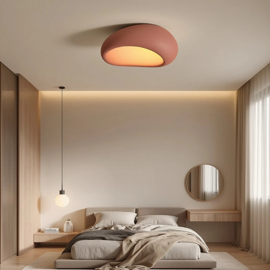 wabi sabi, wabi sabi plafondlamp, landelijke plafondlamp, plafondlamp landelijk