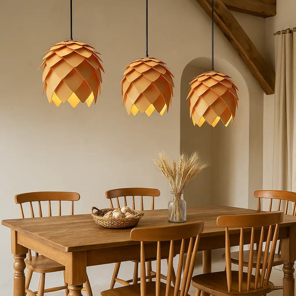 hanglamp hout, houten hanglamp, hanglamp eiken, hanglamp design, hanglamp industrieel