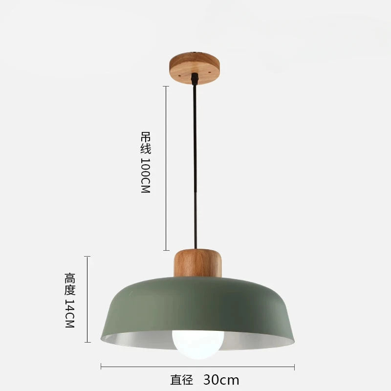 Scandinavische hanglamp in meerdere kleuren | Fårverig