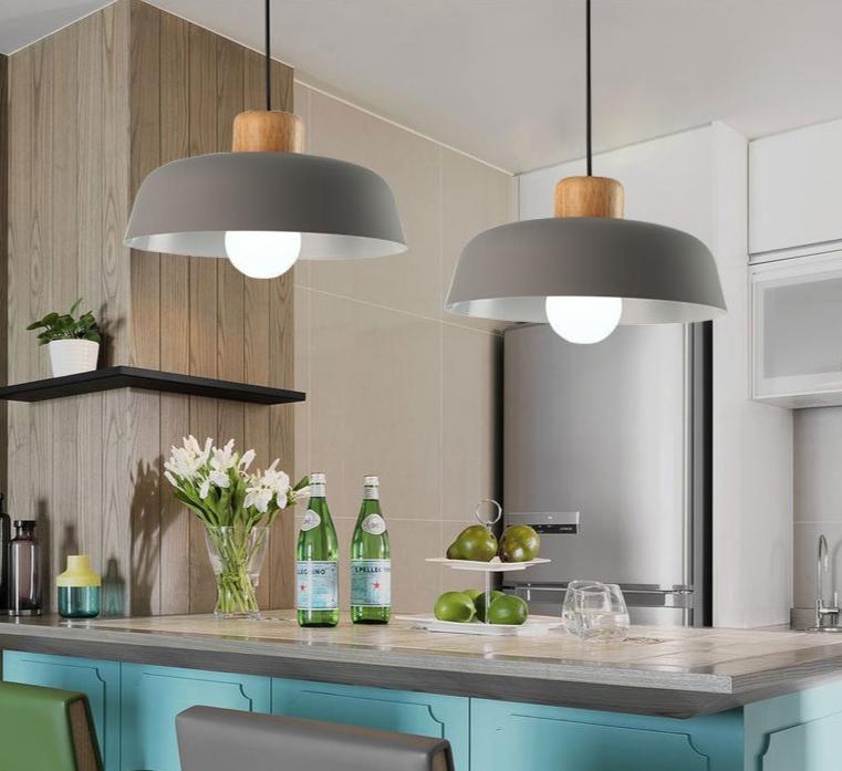 Scandinavische hanglamp in meerdere kleuren | Fårverig