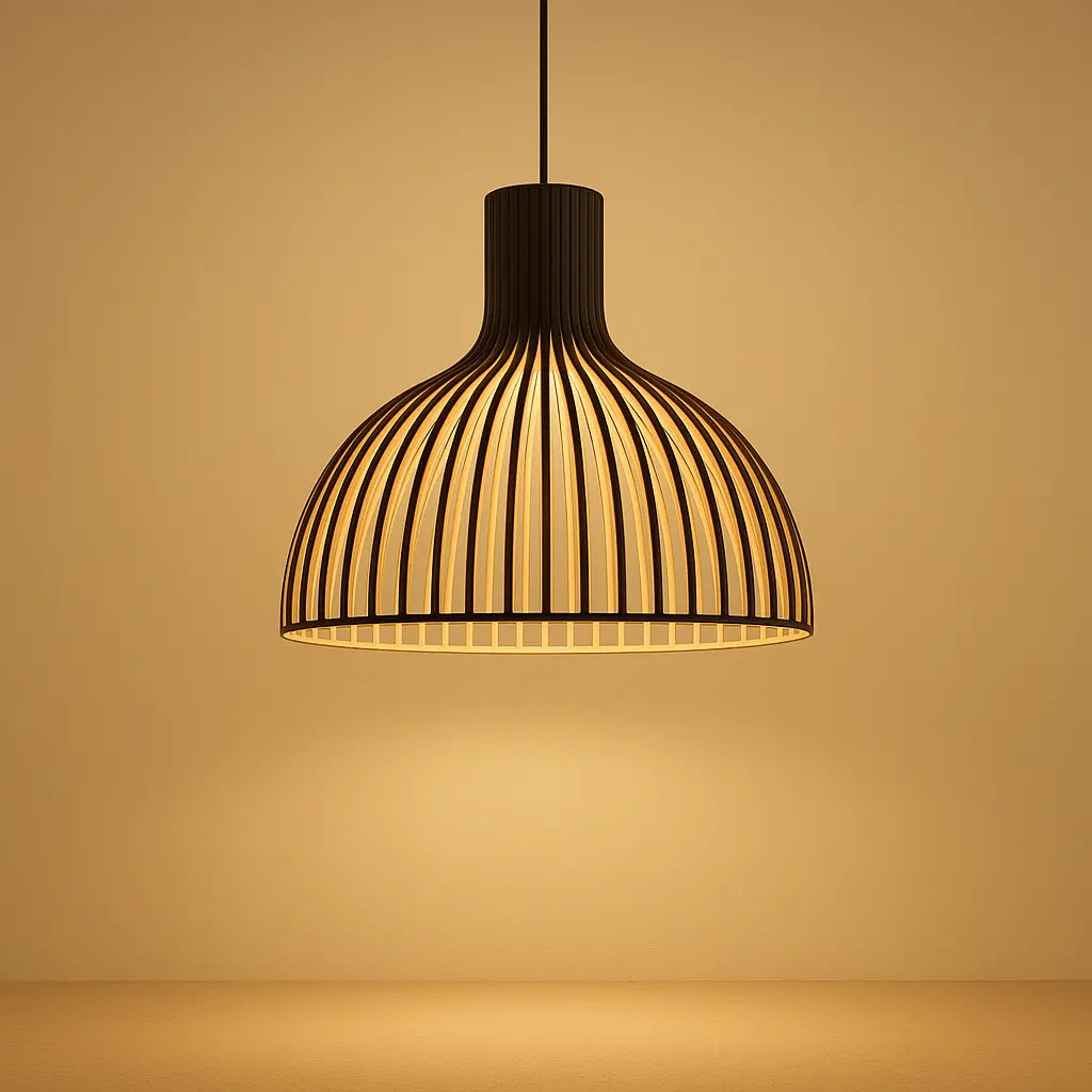 hanglamp hout, hanglamp bolvormig, hanglamp design, hanglamp modern, hanglamp eettafel