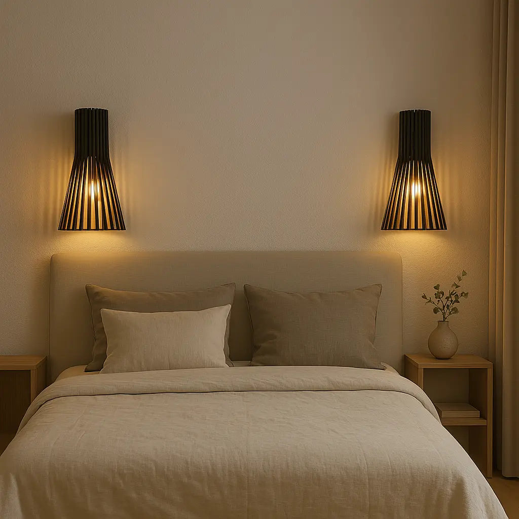 wandlamp hout, houten wandlamp, landelijke wandlamp