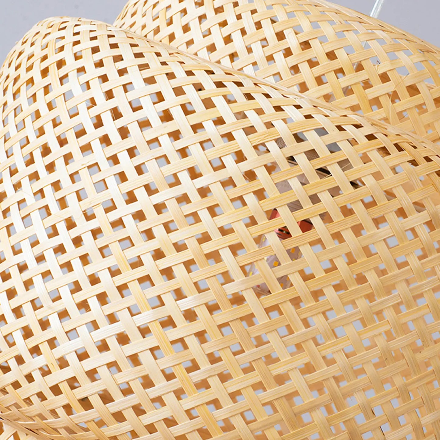 rieten hanglamp