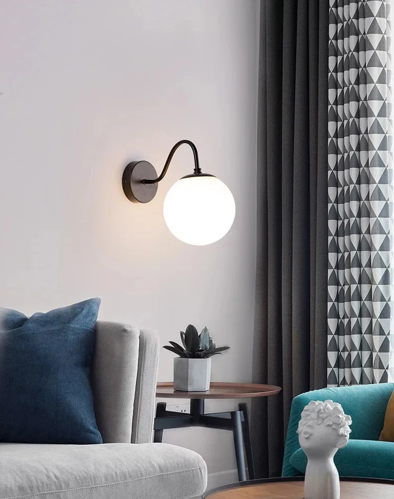 wandlamp glas, wandlamp design, wandlamp modern, wandlamp melkglas, wandlamp woonkamer