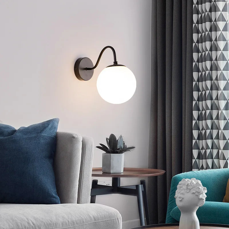 wandlamp glas, wandlamp design, wandlamp modern, wandlamp melkglas, wandlamp woonkamer