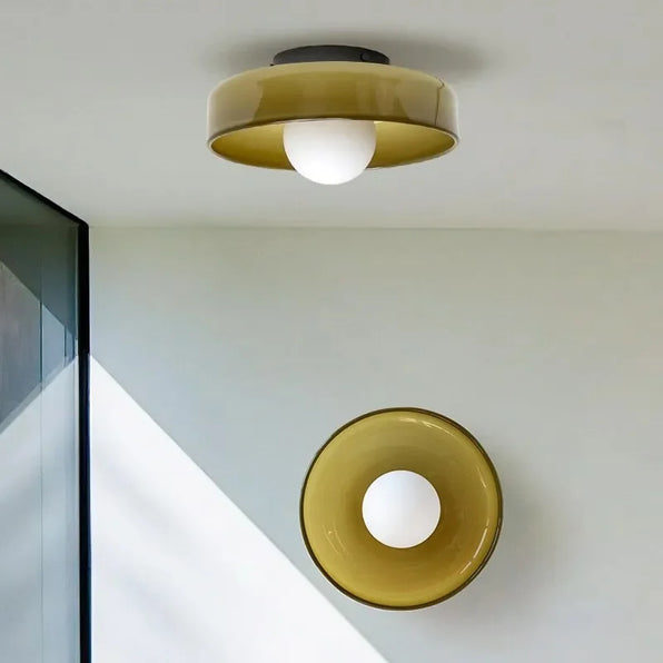 plafondlamp glas, wandlamp glas, plafondlamp retro, wandlamp retro, plafondlamp design