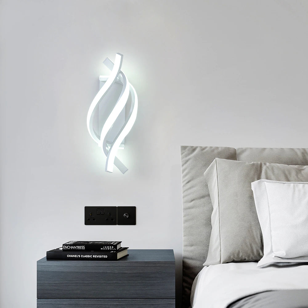 Sada Adviseur Weglaten Moderne wandlamp, zwart en wit – De Lampfabriek