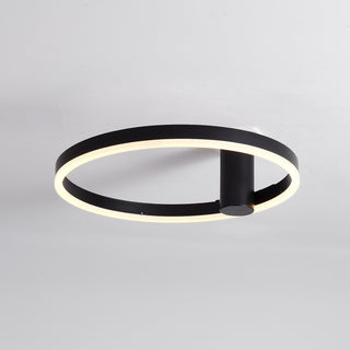 Zwarte plafondlamp Ø40 cm Lysrum — 1200 lumen warm tot koel wit