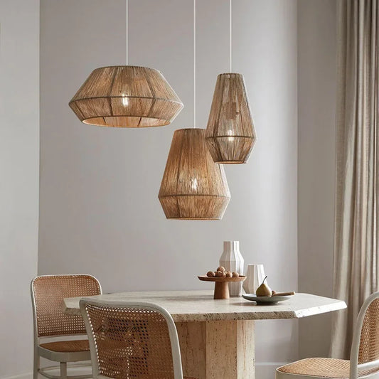 hanglamp touw, hanglamp landelijke, hanglamp design, hanglamp modern, hanglamp eettafel

