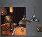 Industriele hanglamp metaal loft-look | Spatium