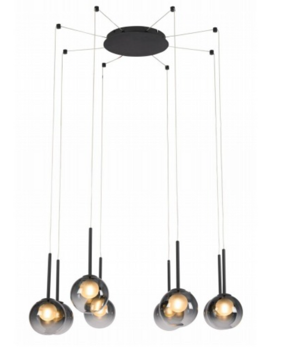 Hanglamp voor boven eettafel 8-delig | Flora