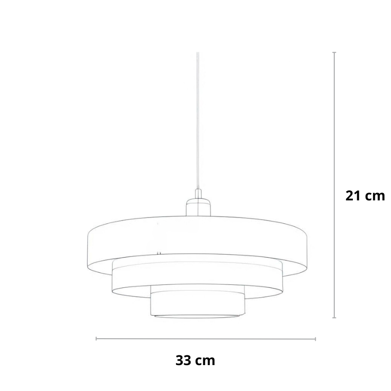 Retro hanglamp in vele kleuren | Fårverig