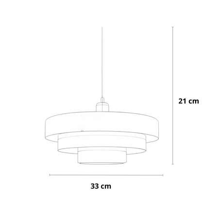 Retro hanglamp in vele kleuren | Fårverig