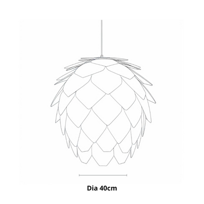 Hanglampen van hout eiken lamp | Lignum