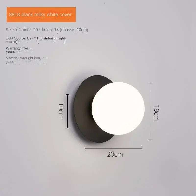 Moderne, Minimalistische Tweekleurige Led Woonkamer Wandlamp Met Scandinavisch Design 8 Moderne, Minimalistische Tweekleurige Led Woonkamer Wandlamp Met Scandinavisch Design 8