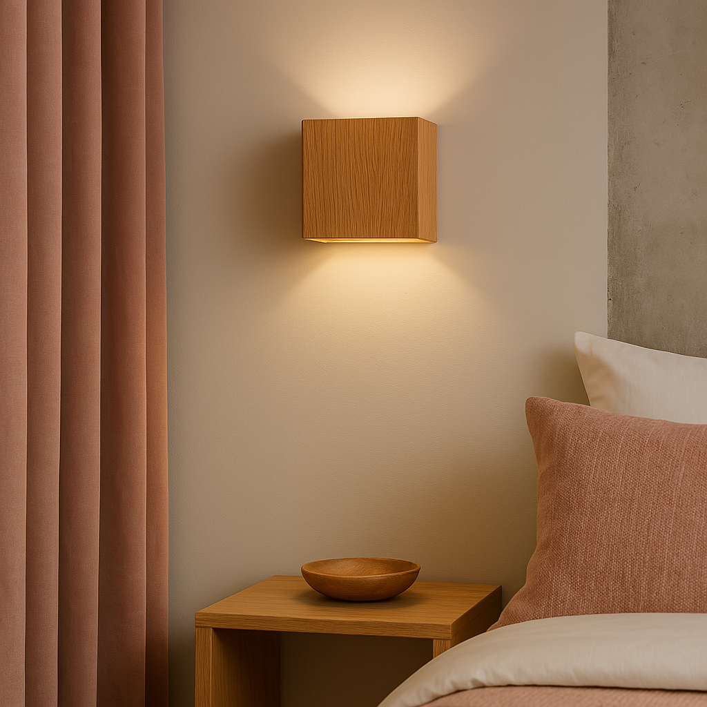 Houten wandlamp kinderkamer | Leeuw - blank Houten wandlamp kinderkamer | Leeuw - blank