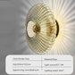 Ronde wandlamp van glas | Vitrum