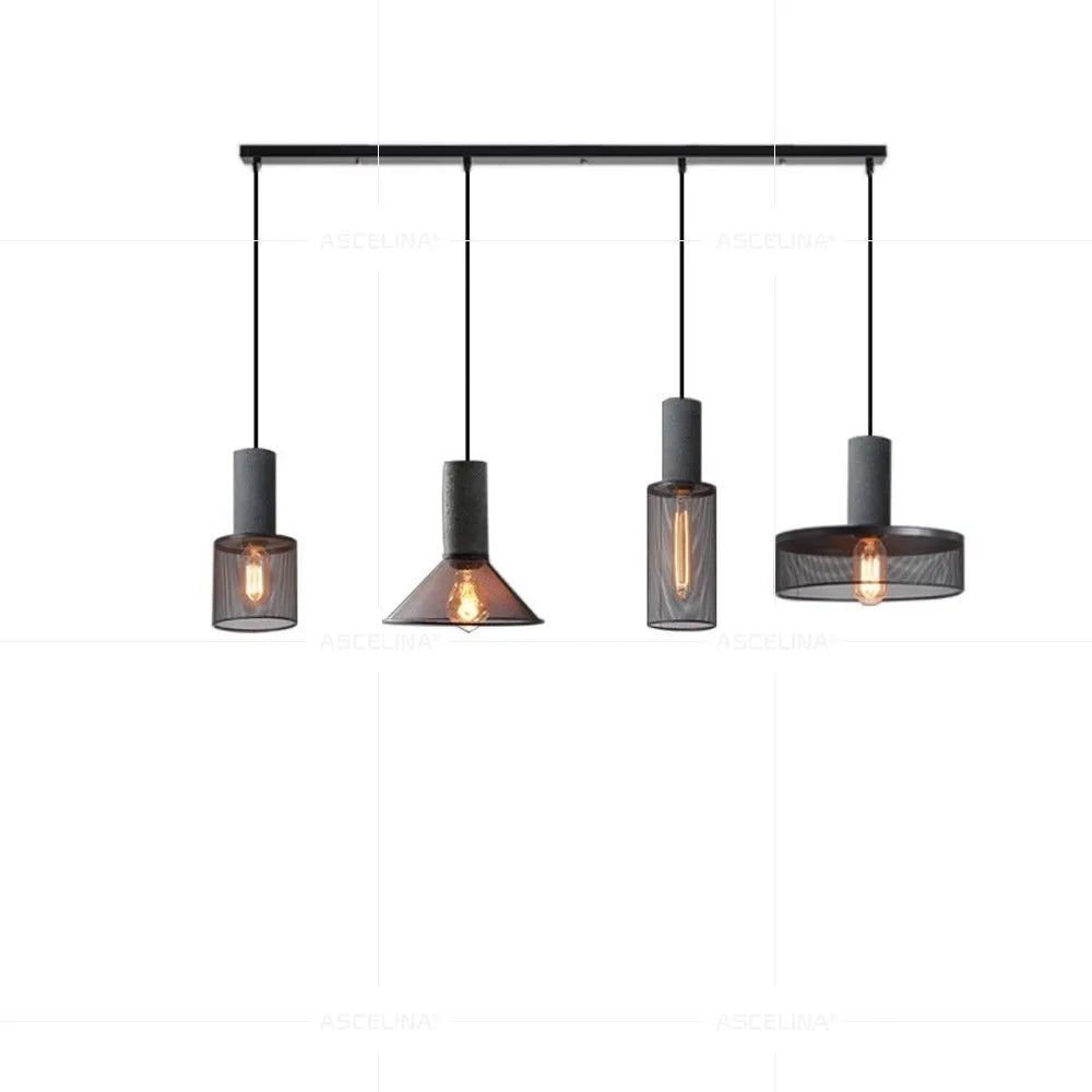 Hanglamp industrieel met betonlook | Spatium