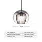 Hanglamp glas industrieel, dubbel | Spatium