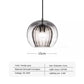 Hanglamp glas industrieel, dubbel | Spatium