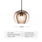 Hanglamp glas industrieel, dubbel | Spatium