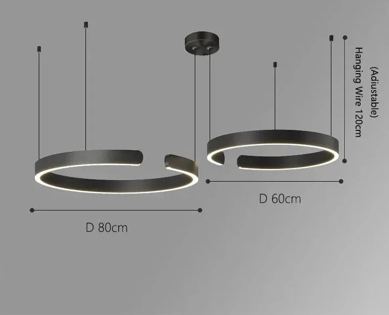 Hanglamp eettafel zwart | Lucerna