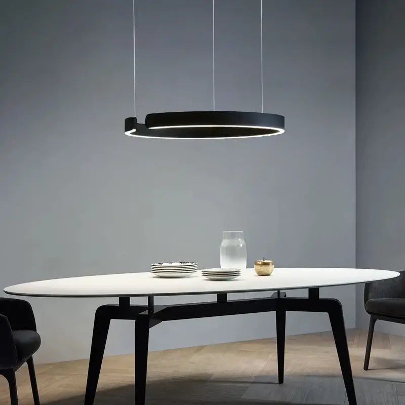 Hanglamp eettafel zwart | Lucerna