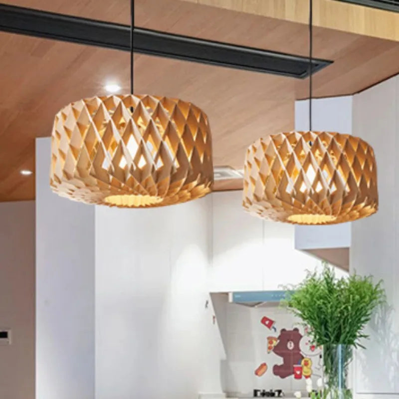 Hanglamp van hout | Lignum