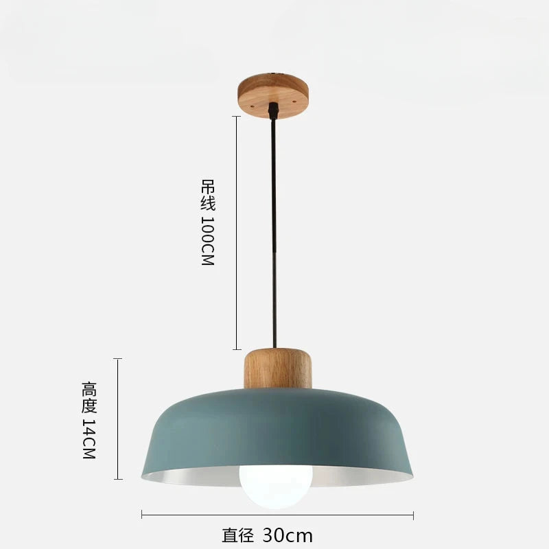Scandinavische hanglamp in meerdere kleuren | Fårverig