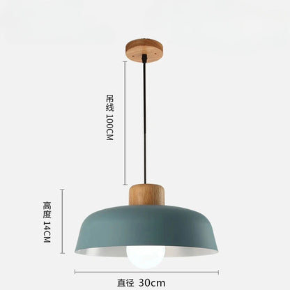 Scandinavische hanglamp in meerdere kleuren | Fårverig