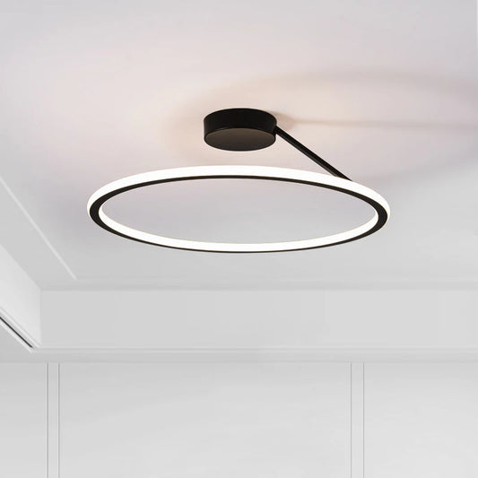 JDONG LED Plafondlamp 24W Ronde Flat Variabele Zwarte JDONG LED Plafondlamp 24W Ronde Flat Variabele Zwarte