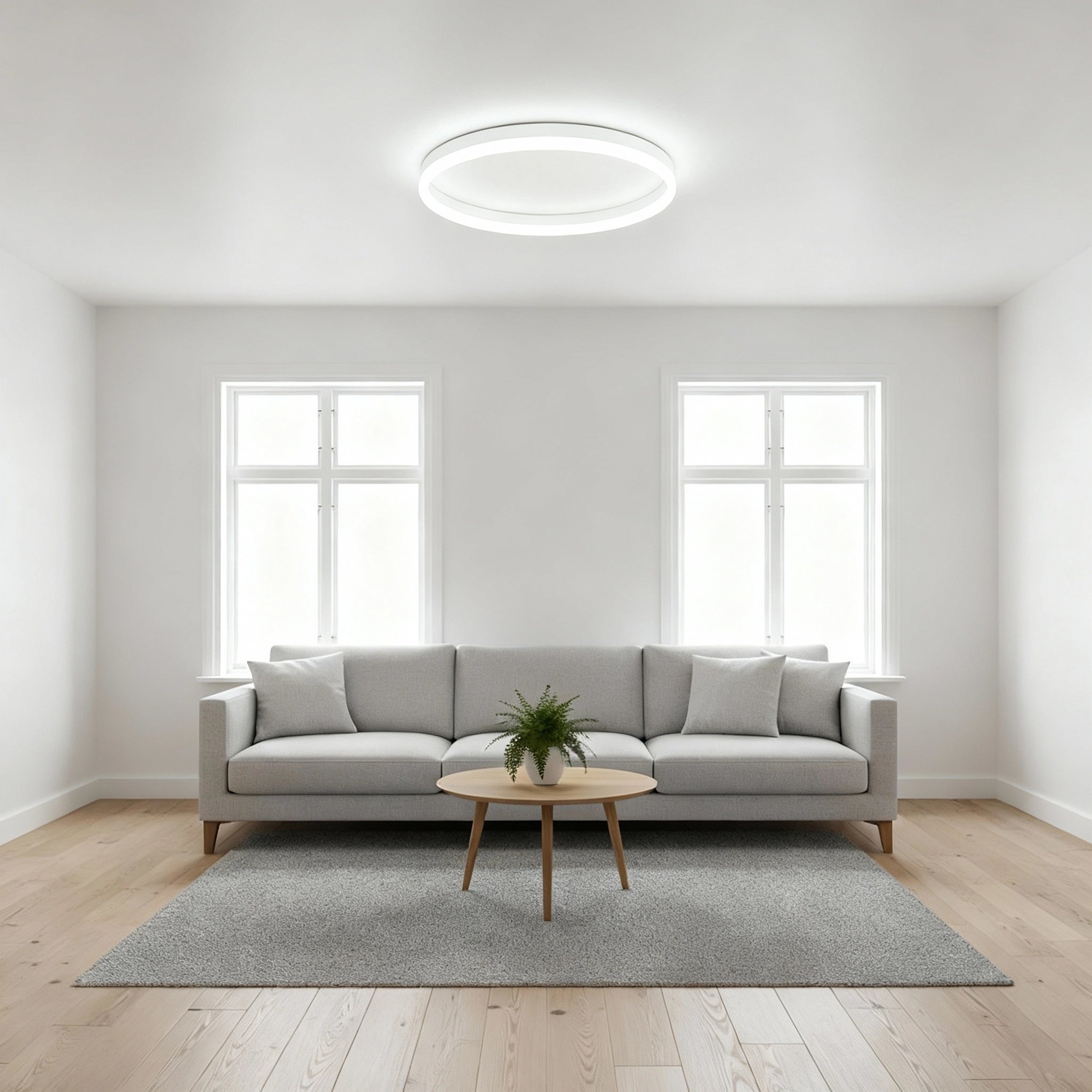 Eigentijdse eenvoudige witte transparante LED-inbouwplafondlamp Warm Eigentijdse eenvoudige witte transparante LED-inbouwplafondlamp Warm