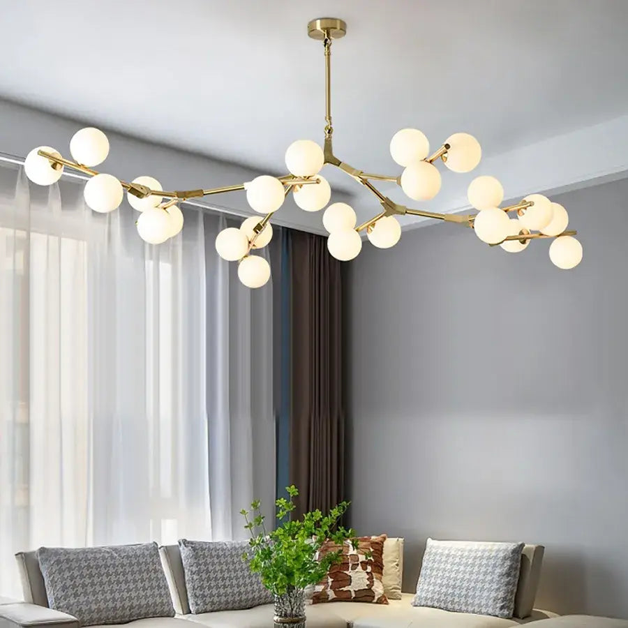 Lumière Plafondlamp Saint tropez Goud, Messing, - Lumière Living Lumière Plafondlamp Saint tropez Goud, Messing, - Lumière Living