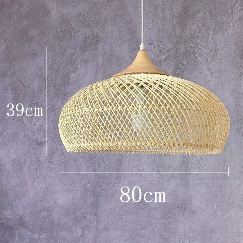 Vintage Rotan Hanglamp - Boho Plafondlamp voor Eetkamer, Keuken & Woonkamer Vintage Rotan Hanglamp - Boho Plafondlamp voor Eetkamer, Keuken & Woonkamer