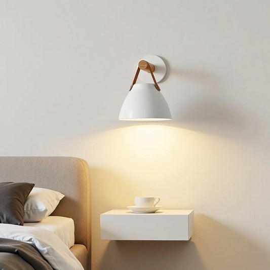 Scandinavische wandlamp, wandlamp woonkamer, wandlamp slaapkamer, moderne wandlamp, wandlamp industrieel hout, industriele wandlamp, wandlamp zonder snoer, wandlamp badkamer, wandlamp industrieel, wandlamp zwart
