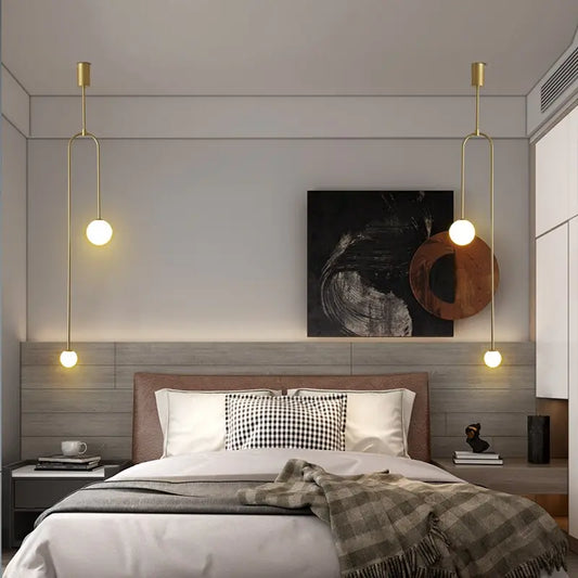 VIDAL - Hanglamp - 78 cm - LED Dimb. - 1x120W 2700K - Mat Goud / Messing VIDAL - Hanglamp - 78 cm - LED Dimb. - 1x120W 2700K - Mat Goud / Messing