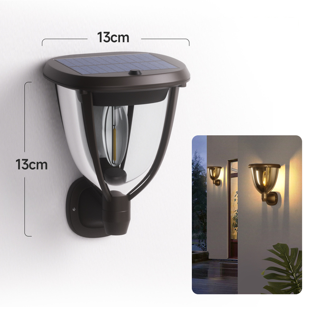 wandlamp buiten, tuinverlichting led, buitenlamp op zonne energie