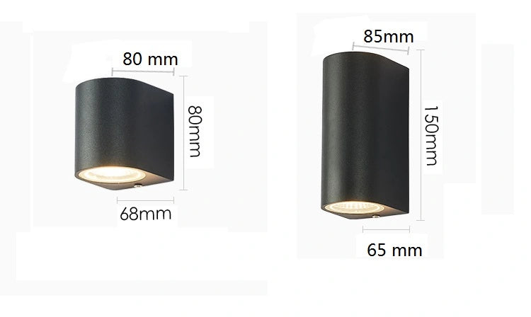 Wandlamp buiten, tuinverlichting led, wandlamp buiten zwart, wandlamp voor buiten