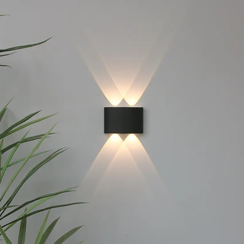 FUPE 25 W led-wandlamp voor binnen en buiten, IP65, waterdicht, modern, aluminium, wandlampen voor buiten, lamp, licht, hoek, verstelbaar, wit, 6500 K, koud wit FUPE 25 W led-wandlamp voor binnen en buiten, IP65, waterdicht, modern, aluminium, wandlampen voor buiten, lamp, licht, hoek, verstelbaar, wit, 6500 K, koud wit