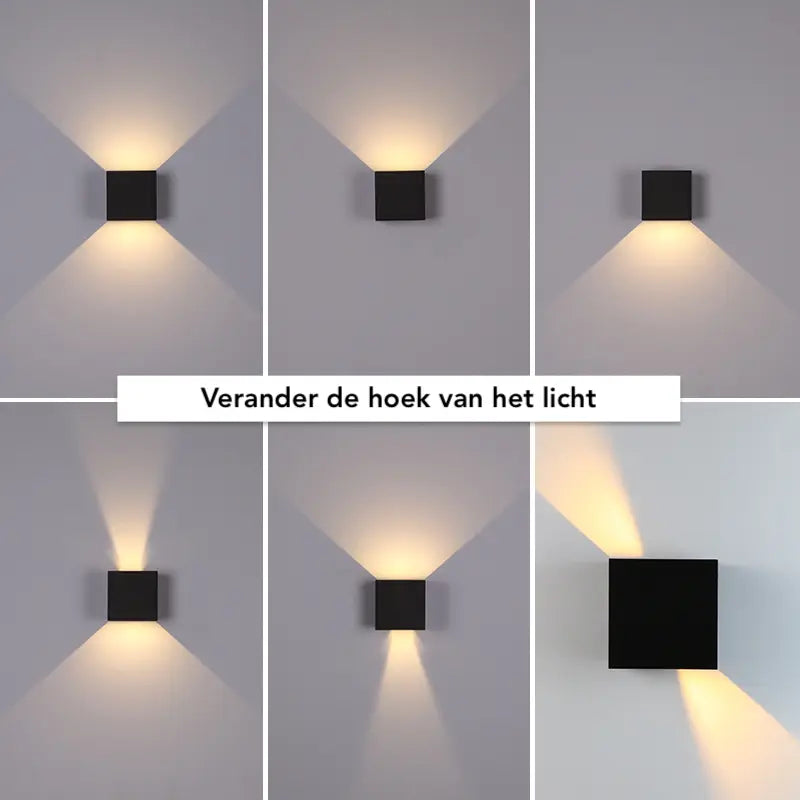 Wandlamp buiten, tuinverlichting led, wandlamp buiten zwart, wandlamp voor buiten